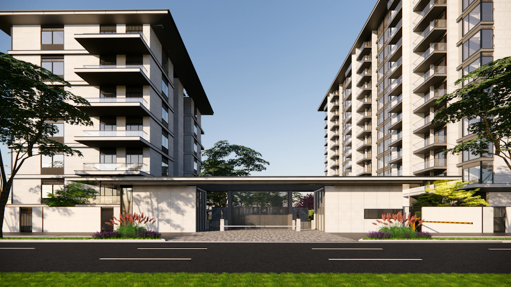 Connected residential building