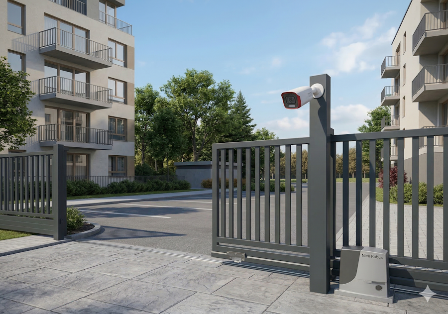 ANPR automated gate